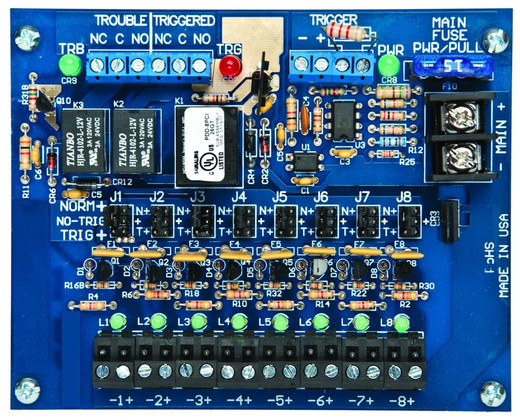 HES PDB-8F1R2 Power Distribution Module 8 Fused 2A