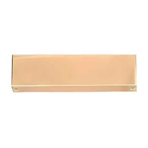 HES DUC-1B 600S Magnetic Lock Dress-Up Cover Polished Brass