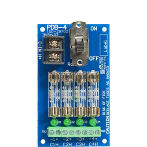 HES PDB-4F1 Power Distribution Module 4 Fused Output