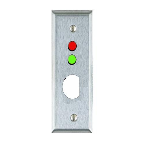 HES RP-03 Remote Plate Narrow R/G LED Tamper Switch