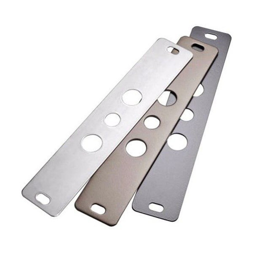 HES 9000-108-630 satin stainless 1/8 inch plate spacer kit for door hardware installation