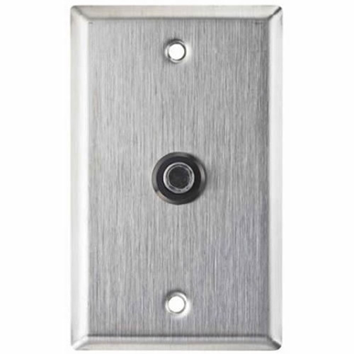HES RP-44SLIMP/O 1.5 inch stainless steel mounting plate for security systems