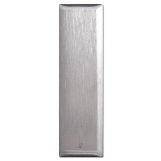 HES SS-SL Stainless Steel Slimline Blank Wall Plate