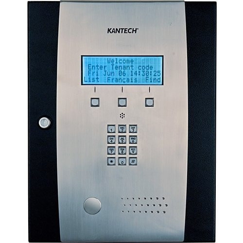 Kantech KTES-INDEX-R Black Trim Ring for Flush Mount