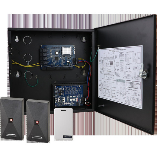 Speco Technologies ACKIT2DRS 2 Door Access Control Kit Bundle-Pow