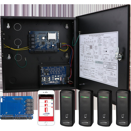 Speco Technologies ACKITM1 4 Door Access Control Kit with Bluetoo (view 3)