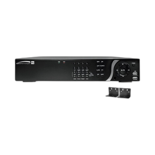 Speco D16HU2TB Speco Technologies D16HU2TB 16 Channel 4K IP/TVI Hybrid Rec TAA-2