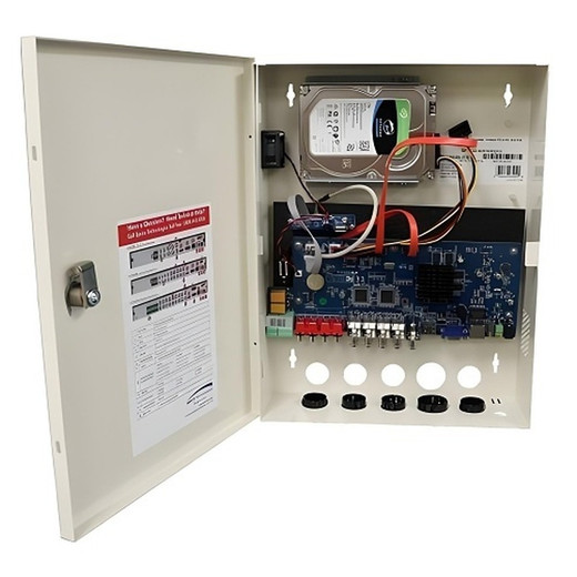 Speco Technologies H16WHRLN4TB 16 Ch. Wall Mount Hybrid Recorder