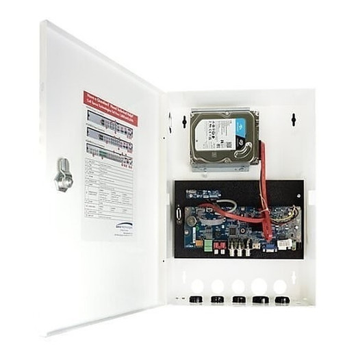 Speco Technologies Speco H6WHRLN8TB 6-Channel Hybrid Wall Mount Recorder