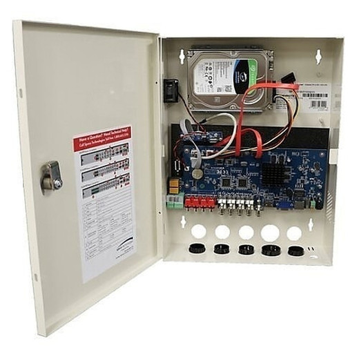 Speco Technologies Speco H6WHRN10TB 6-Channel Wall-Mount Hybrid Recorder