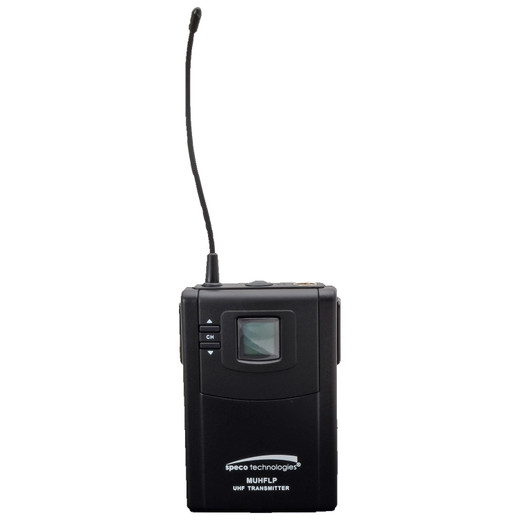 Speco Technologies MUHFLP - Speco Technologies MUHFLP Frequency Selectable UHF Bodypack Micro