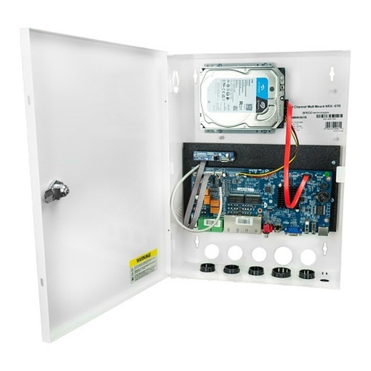 Speco Technologies N16WNRE8TB 16 Channel Wall Mount NRE- 8TB
