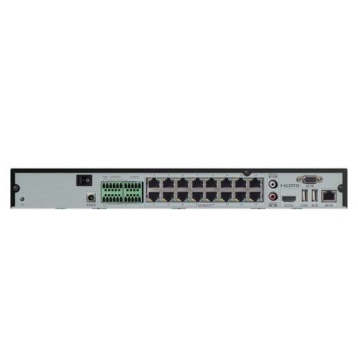 Speco Technologies N16WNRXM2TB 16 Channel Wall Mount Facial Reco