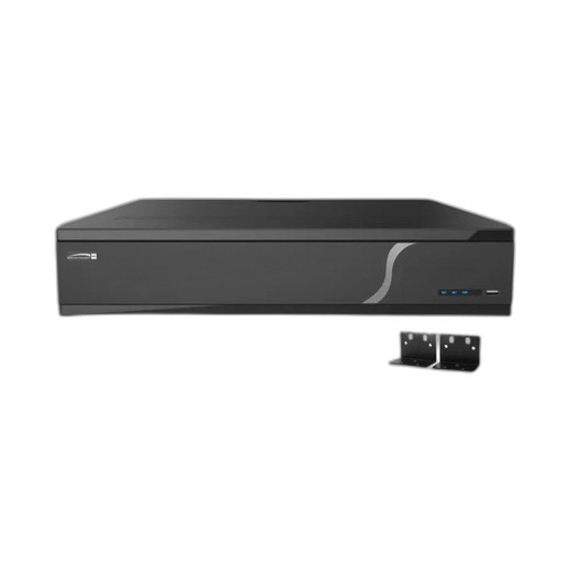 Speco N32NRE64TB Speco Technologies N32NRE64TB 32 Channel 4K H.265 NVR with Analyt