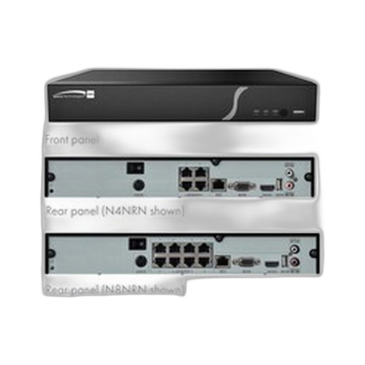 Speco N4NRN12TB Speco N4NRN12TB 4-Channel 8MP PoE NVR 12TB