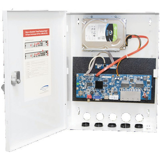 Speco Technologies Speco N4WNRM4TB 4-Channel Wall-Mount NVR 4TB
