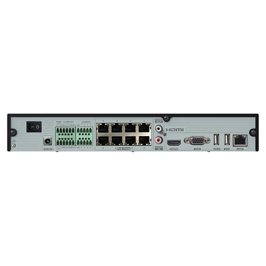 Speco N8NRN8TB 8-Channel 4K H.265 NVR with PoE