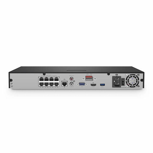 Speco N8WNRM10TB 8-Channel Wall Mount Network Recorder