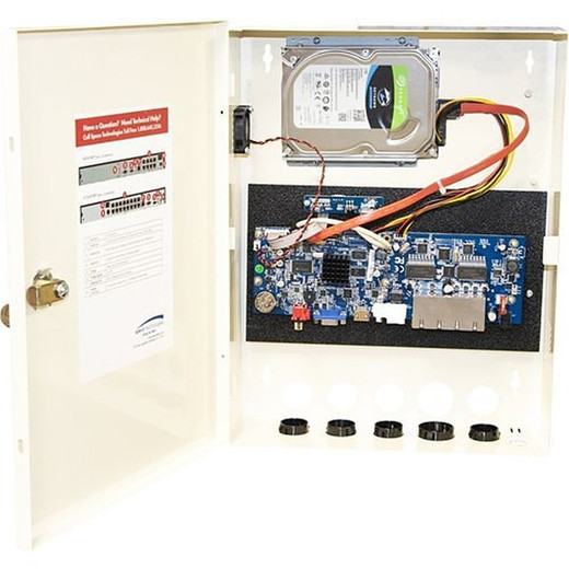 Speco Technologies N8WNRP4TB 8-Channel Wall Mount NVR