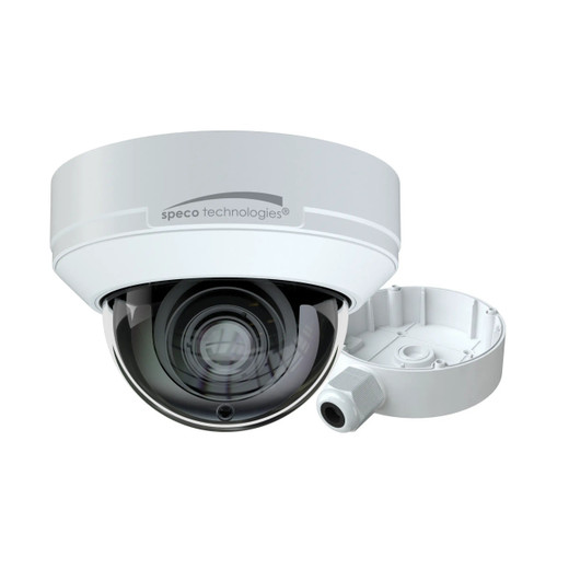 Speco O4VD2M 4MP H.265 dome camera with 2.8-12mm IR lens for surveillance