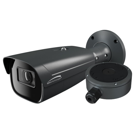 O8FB1 2.8mm fixed lens detail on Speco 8MP security camera