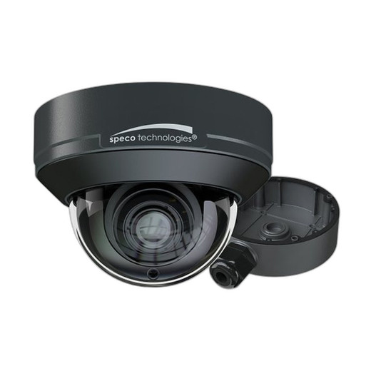 Speco Technologies O8FD1M 8MP Flexible Intensifier AI Dome Camera front view