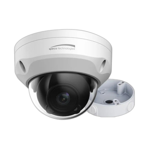 Speco Technologies O8VLD1 4K indoor outdoor dome IP camera front view