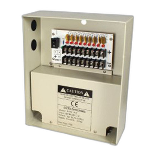 Speco Technologies P4W5D 4CH @ 5A DC Camera Power Supply (W-12VDC - image 2