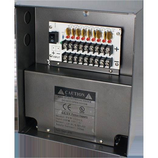 Speco Technologies P9W10DUL 9-Channel 12VDC Power Supply (view 3)