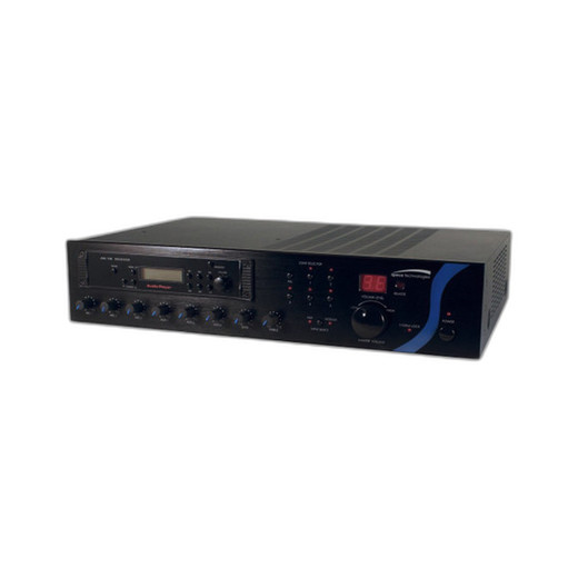 Speco Technologies PBM120AT 120W PA Mixer Amplifier with Tuner