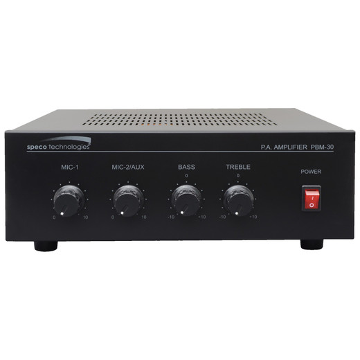 Speco Technologies PBM30 - Speco Technologies PBM30 30W Contractor PA Amplifier