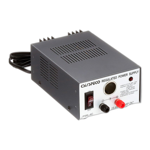 Speco Technologies PSR4C 4 Amp Regulated 12VDC Power Supply with - image 3
