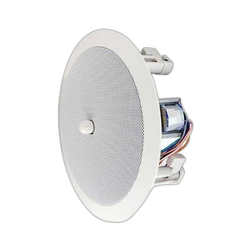 Speco Technologies SPG66TC 6-inch speaker with volume control front view