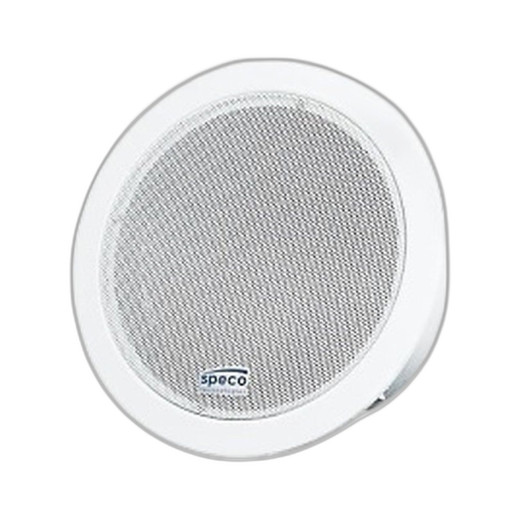 Speco SPIPC6AM Speco SPIPC6AM 15W IP Ceiling Speaker PoE Mic