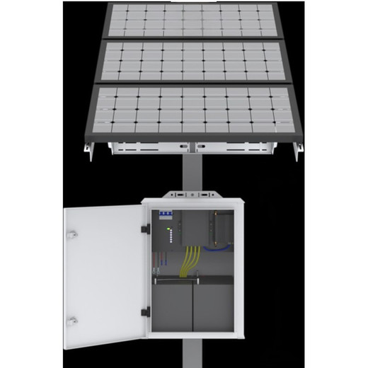 Speco Technologies Speco SXA400 400W Solar Power System with 4G Router (view 3)