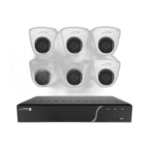 Speco Technologies ZIPK8N2 8-Channel H.265 NVR with 6x 5MP IR Camera Kit (view 2)