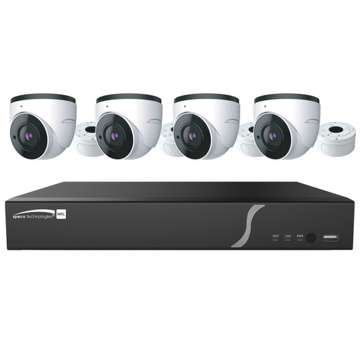 Speco ZIPL4D1 4-Channel Plug-and-Play NVR System