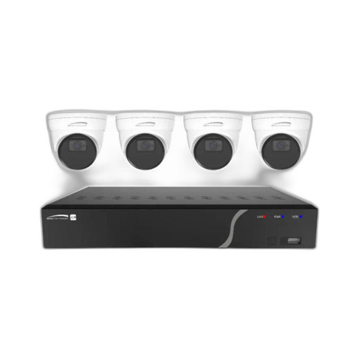 Speco ZIPN4T1 Speco Technologies ZIPN4T1 4 channel 8MP NVR with 1TB HDD & 4 5MP