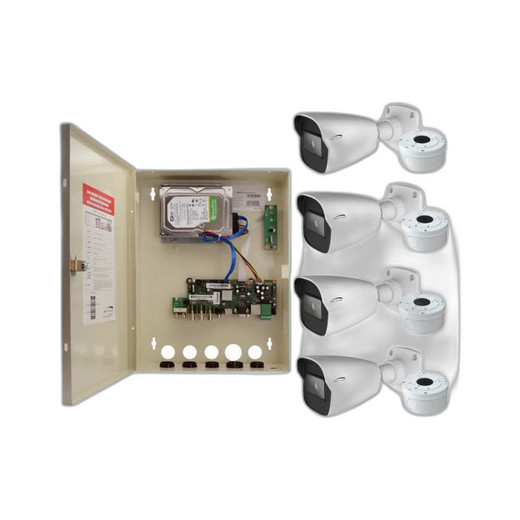 Speco ZIPTW4B1 Speco ZIPTW4B1 4-Channel HD-TVI Wall Mount DVR