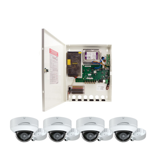 Speco ZIPTW4D1 4CH HD-TVI Wall Mount DVR 1080p