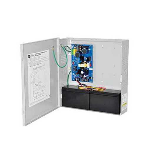 Altronix AL400ULX power supply terminal connections and status indicators detail