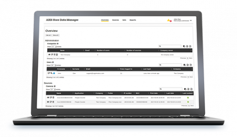 Axis Store Data Manager Core E-License 1-Person, 01147-111