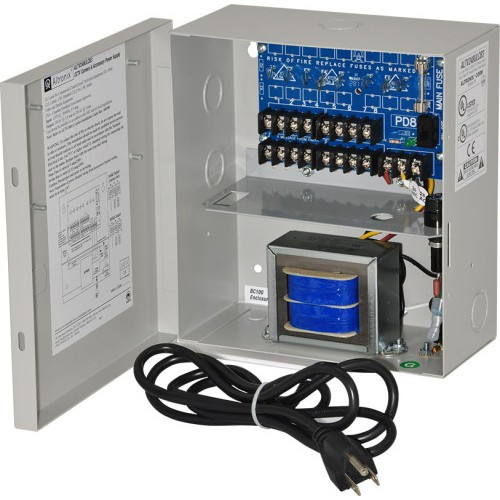 Altronix ALTV248ULCB3 8 Output CCTV Power Supply- with install