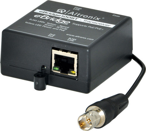 Altronix EBRIDGE100ST 100Mbps Ethernet Extender over Coax