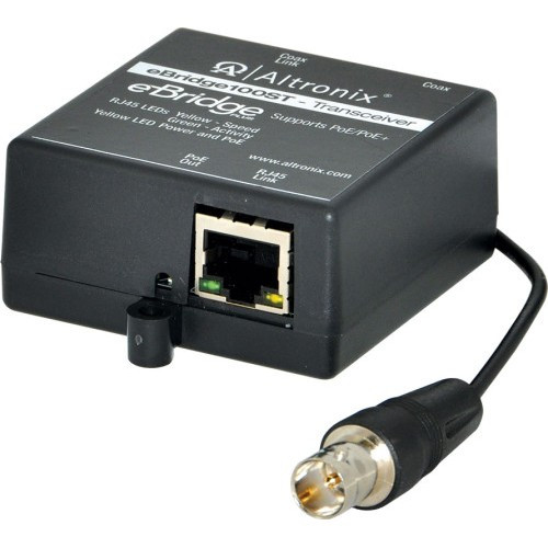 Altronix EBRIDGE100ST 100Mbps Ethernet Extender over Coax