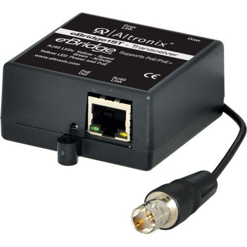 Altronix EBRIDGE1ST Ethernet Over Coax PoE Injector 500m
