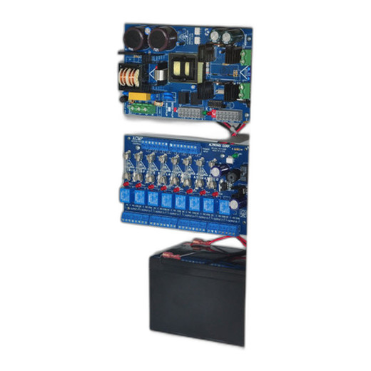 Altronix EFLOW102NA8 12VDC 10A Power Supply With 8-Output