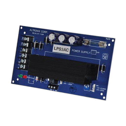 Altronix LPS3AC Altronix LPS3AC Linear Power Supply/Charger 12/24VDC