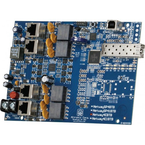 Altronix NETWAY4EBTB 4-Port Gigabit PoE Switch