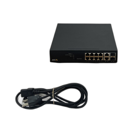 Axis 01191-004 8-Port PoE+ Gigabit Network Switch - image 3